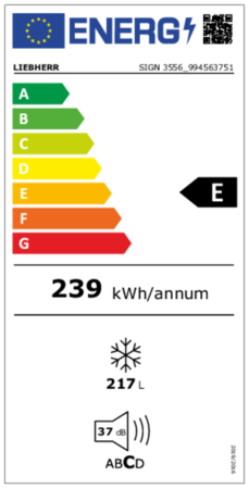 Liebherr Congélateur encastrable SIGN 3556 Premium