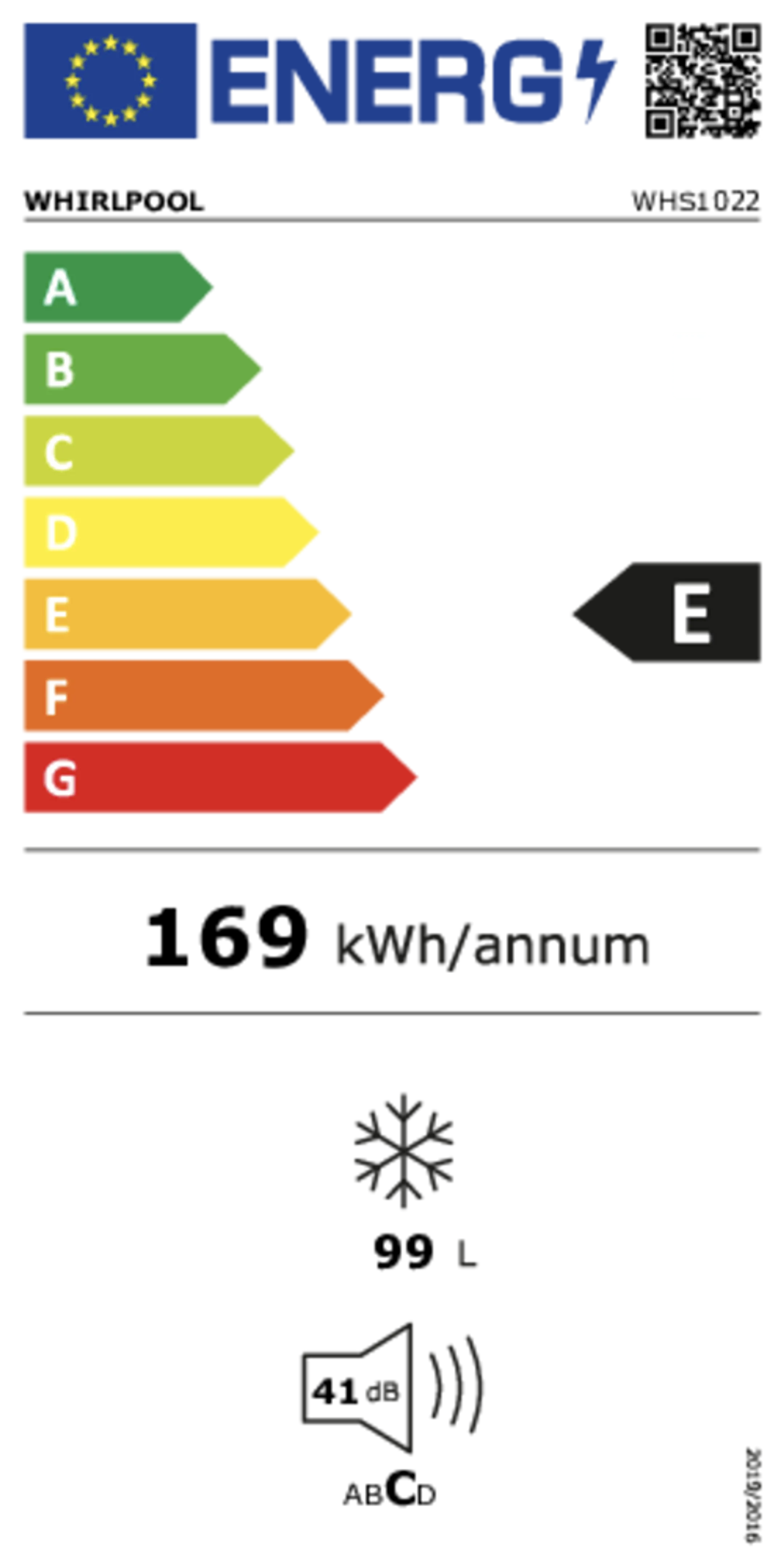 Whirlpool  Gefriertruhe WHS1022 image