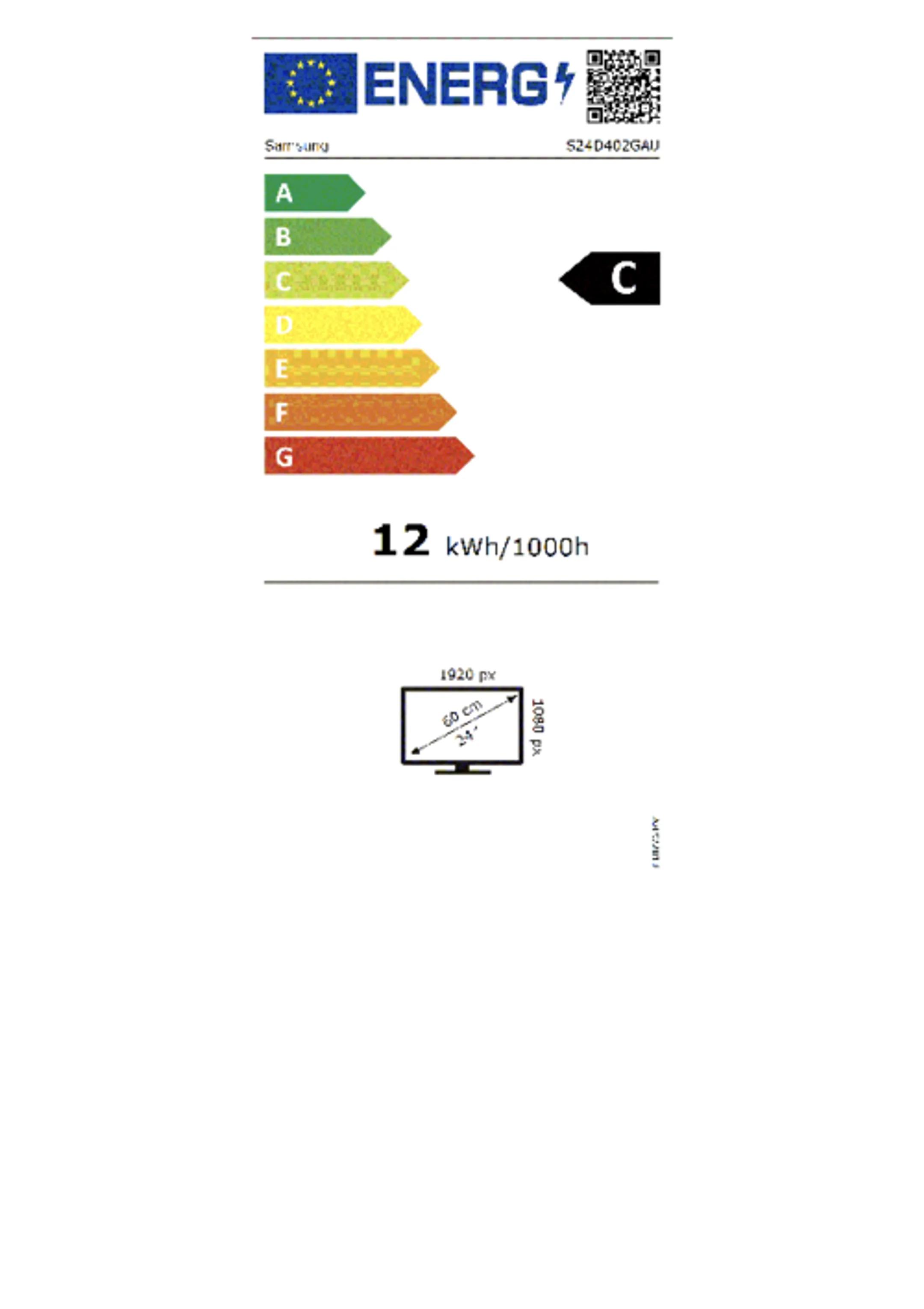 Samsung Moniteur PC 24" FHD Essential Monitor S4 S40GD LS24D402GAUXEN image