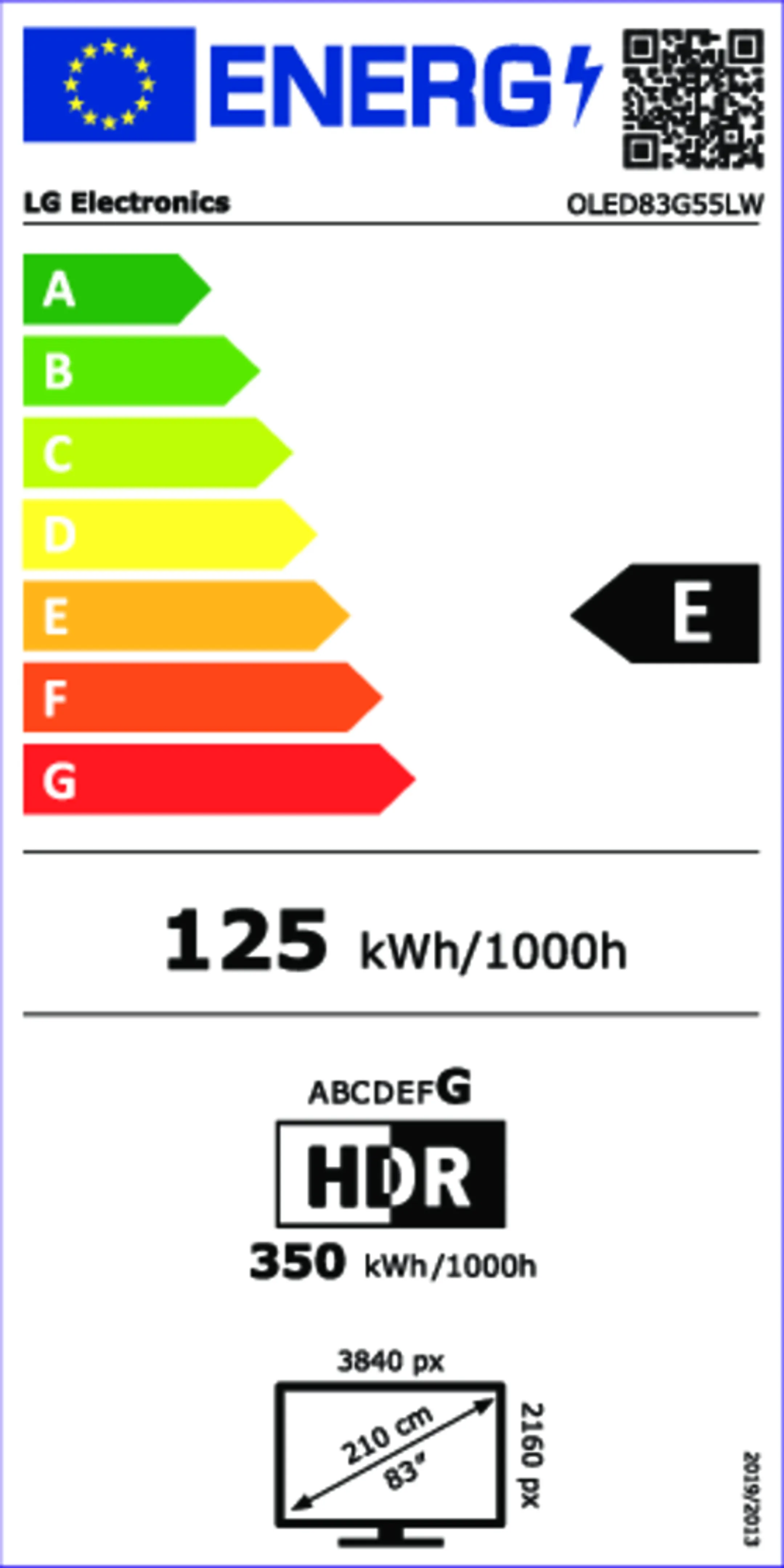 LG TV OLED evo AI 4K OLED83G55LW - 83 zoll image
