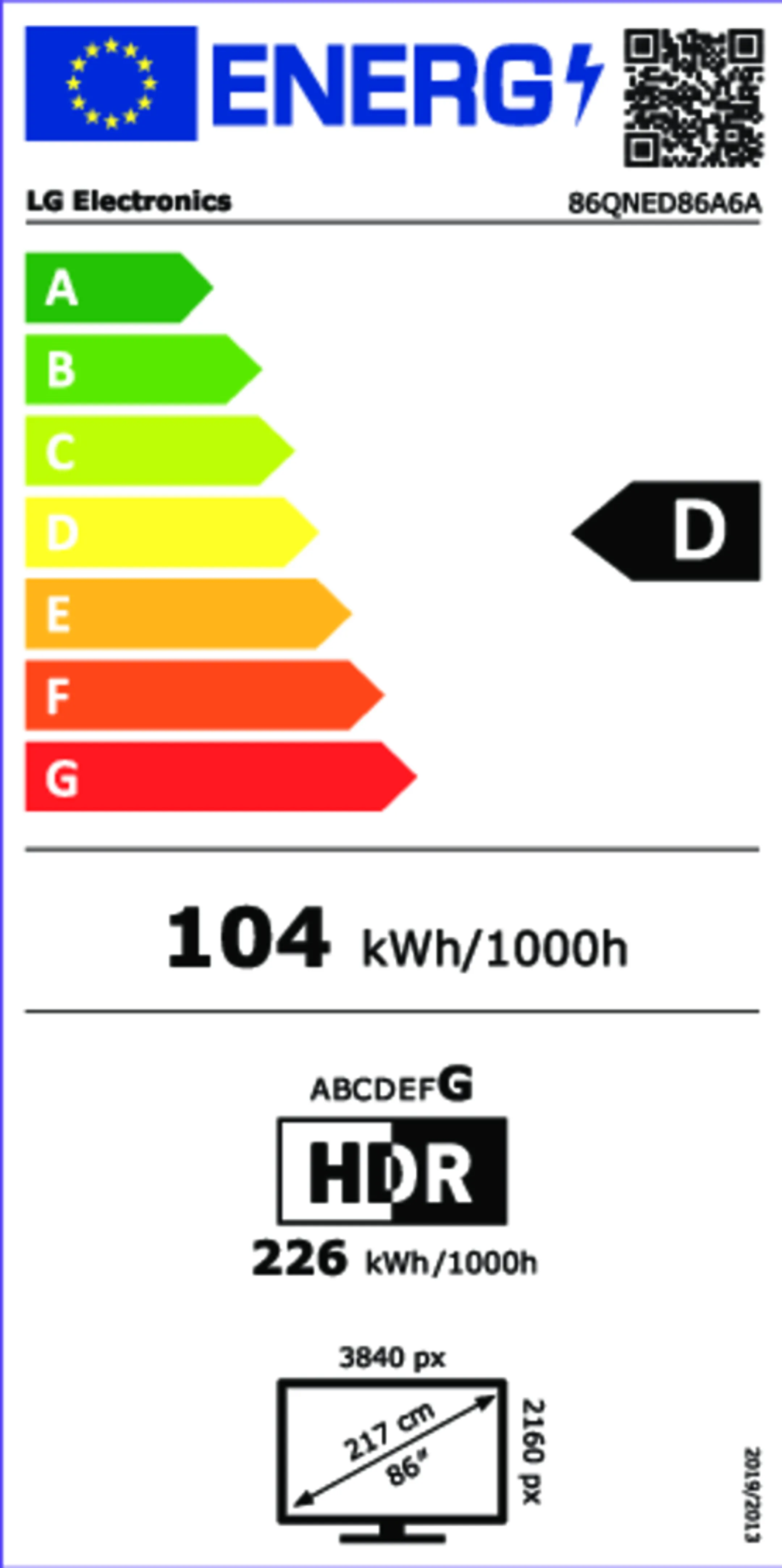 LG TV QNED evo AI 4K 86QNED86A6A - 86 zoll image