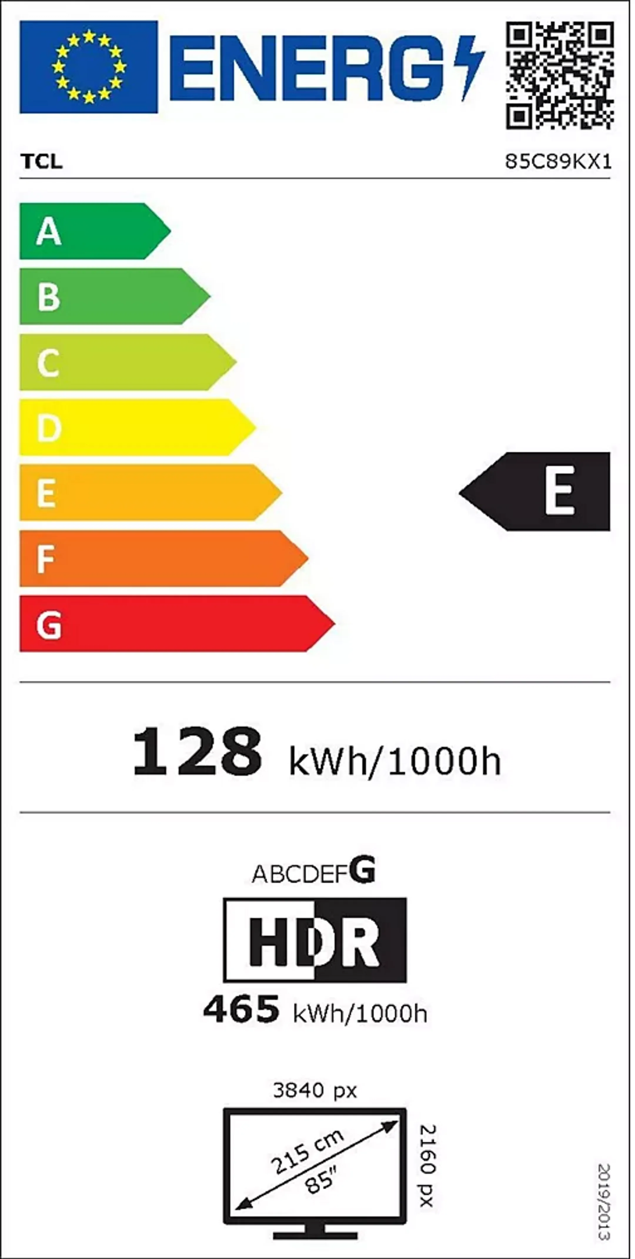 TCL TV 4K QD Mini-LED 85C89K - 85 pouces image