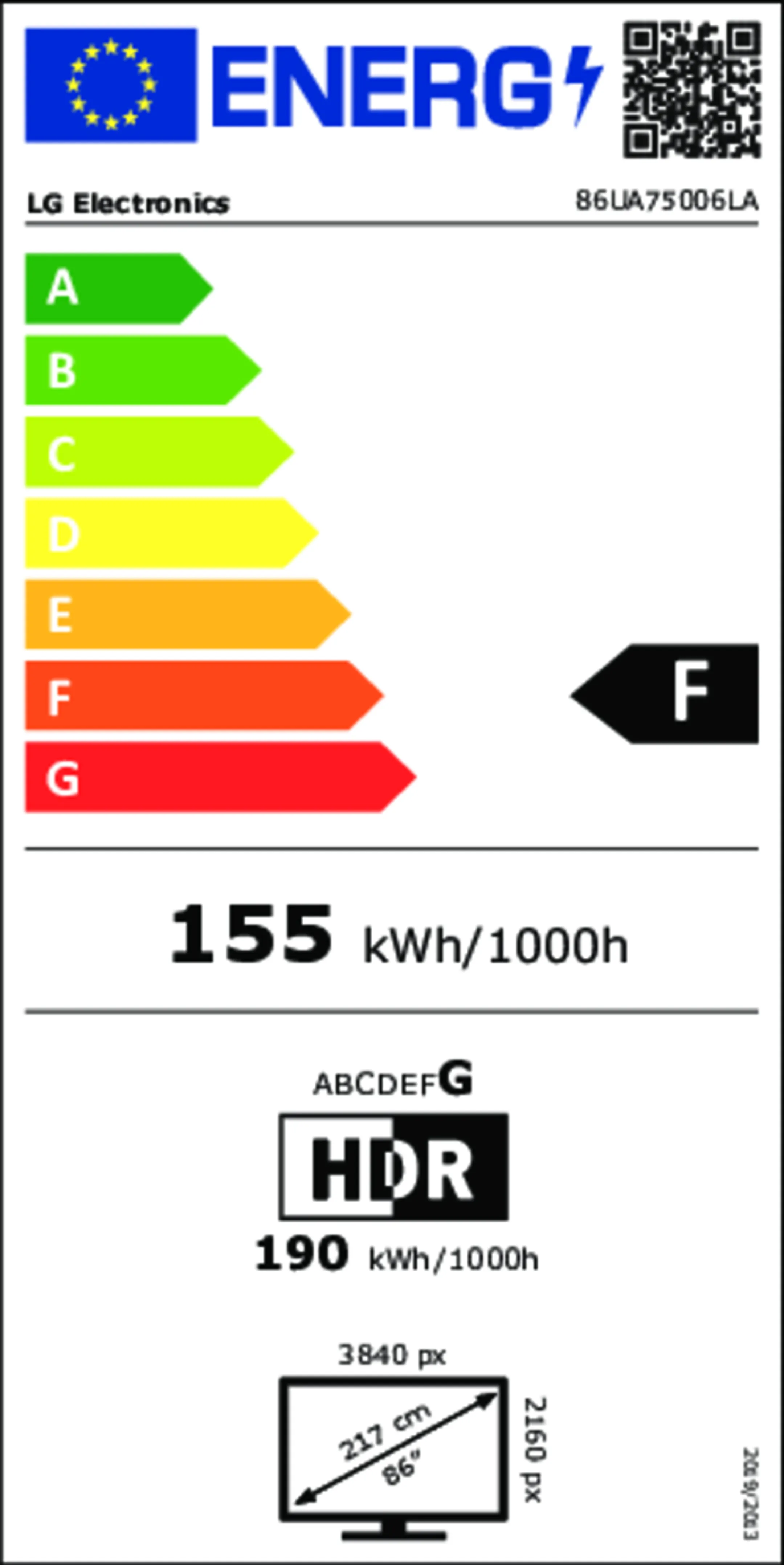 LG TV Direct LED 4K 86UA75006LA - 86 inches image