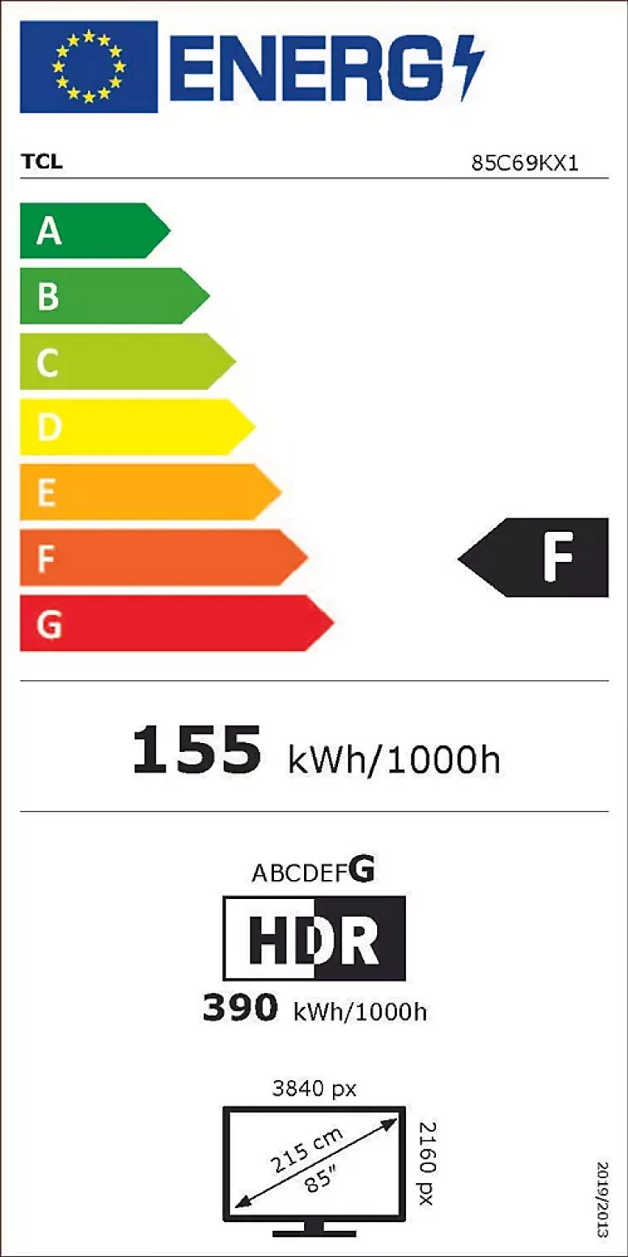 TCL TV QD-Mini LED 4K 85C69K - 85 inches image