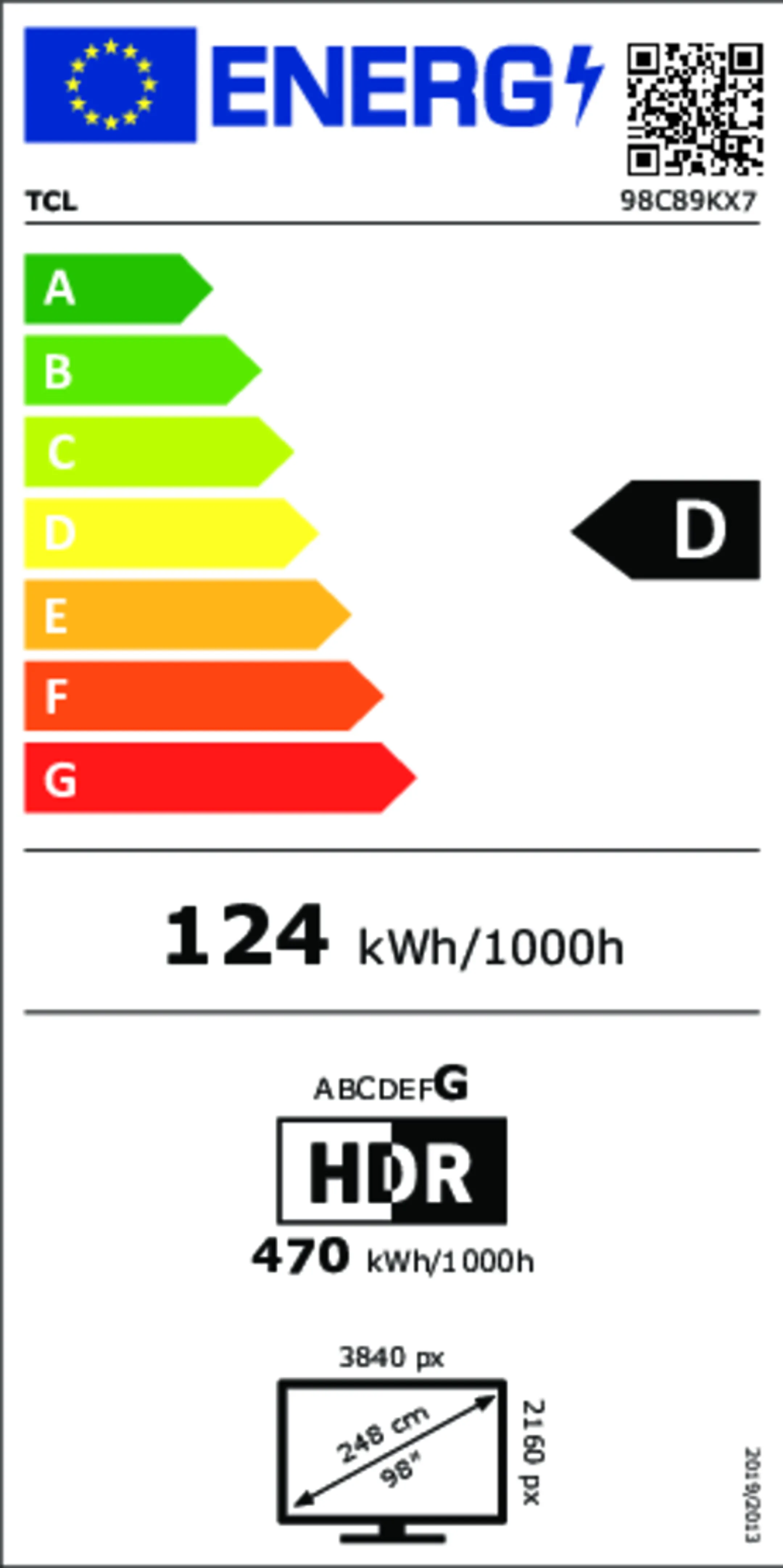 TCL TV QD Mini-LED 4K 98C89K - 98 pouces image