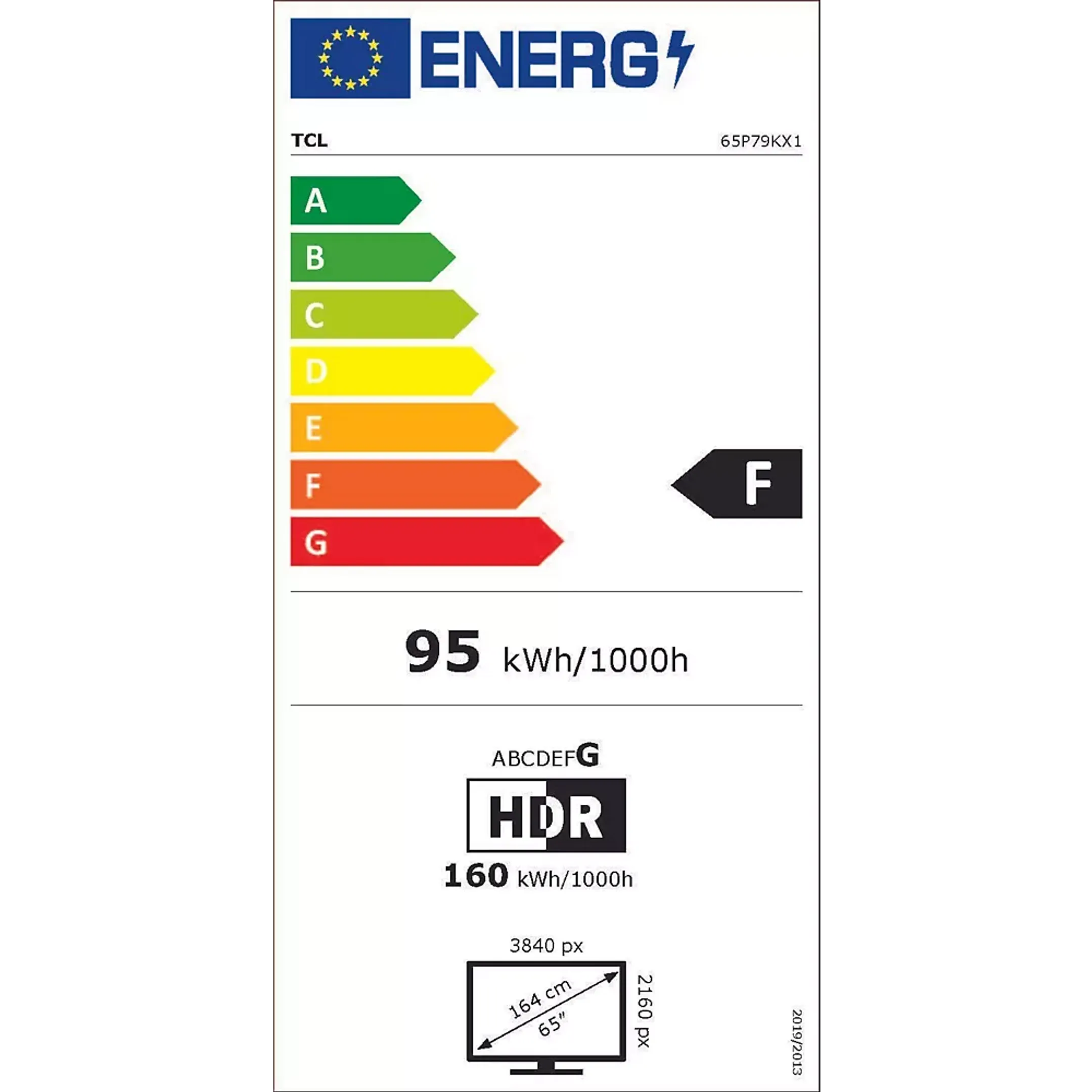TCL TV QLED 4K 65P79K - 65 zoll image
