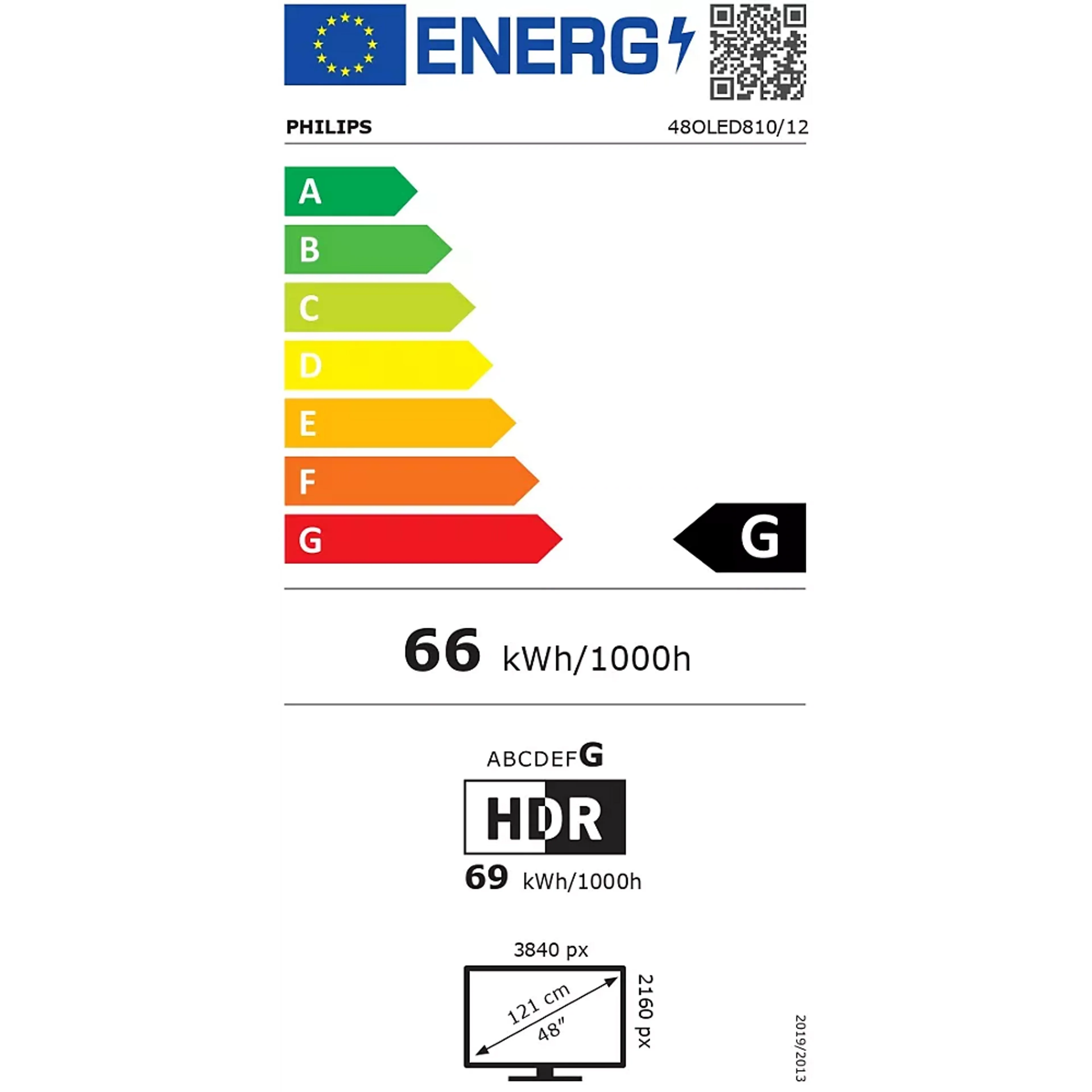 Philips TV OLED 4K Ambilight 48OLED810/12 - 48 zoll image