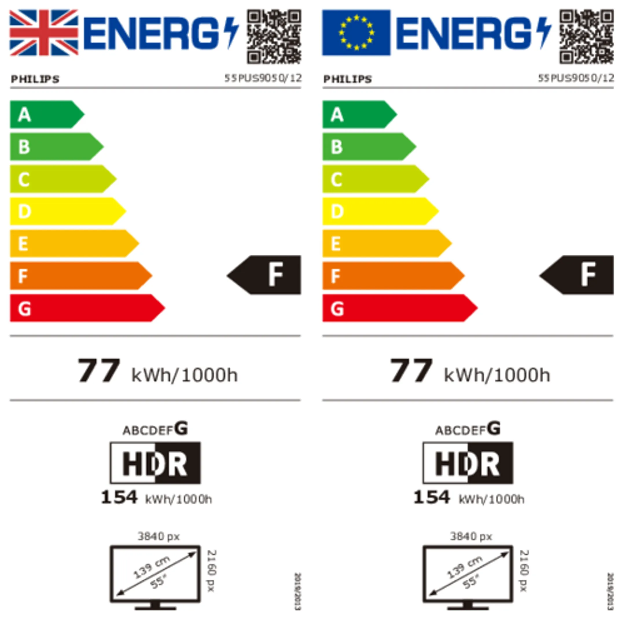 Philips TV QLED 4K Ambilight The One 55PUS9050/12 - 55 inches image