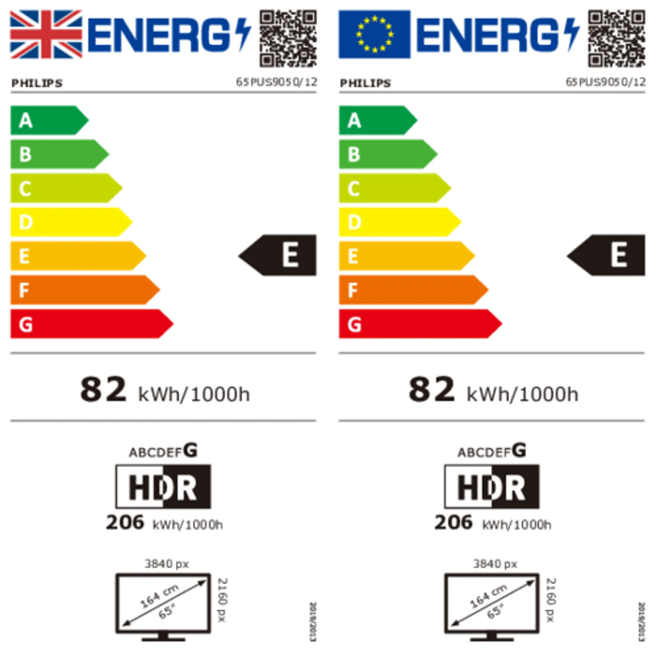 Philips TV QLED 4K Ambilight The One 65PUS9050/12 - 65 inches image