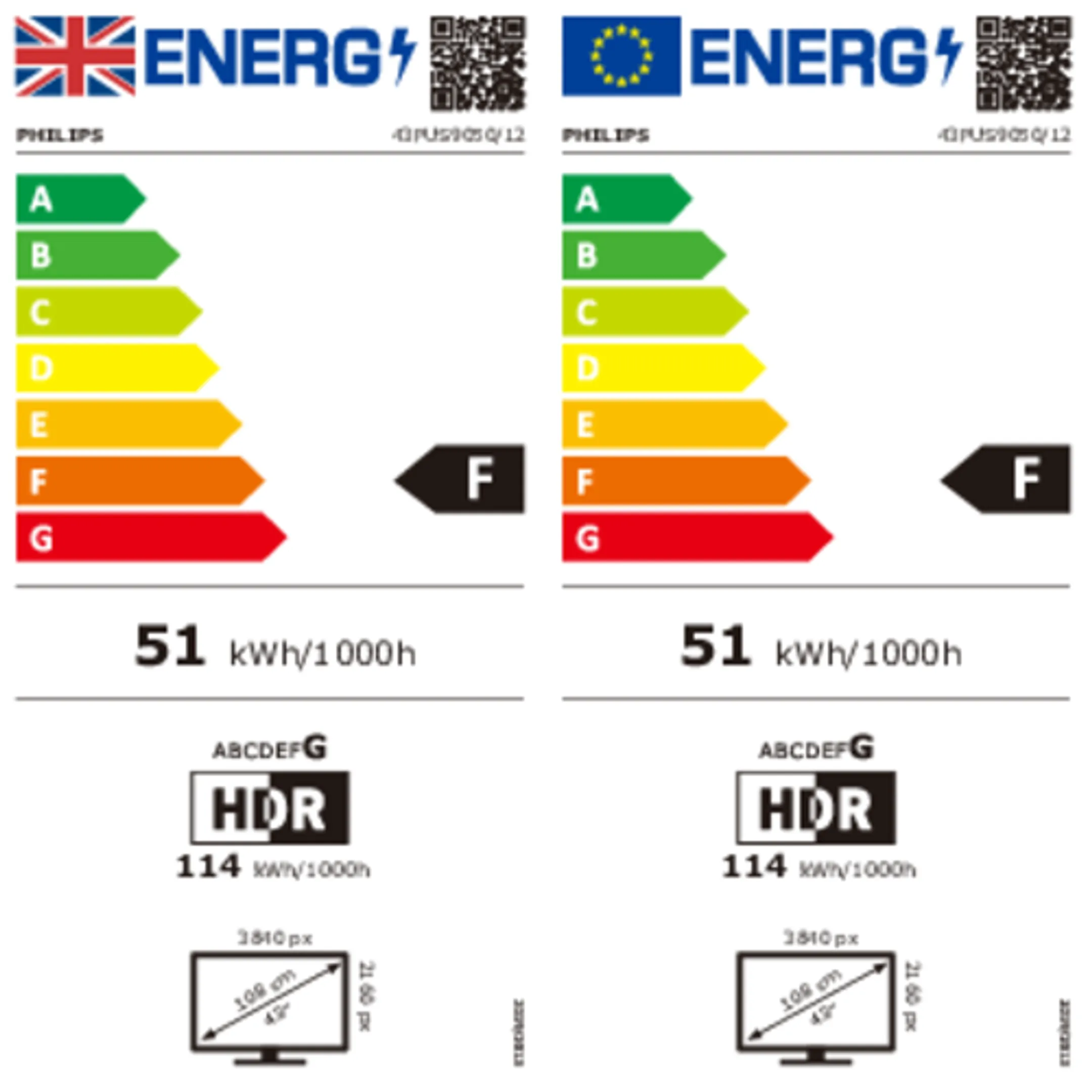 Philips TV QLED 4K Ambilight The One 43PUS9050/12 - 43 pouces image