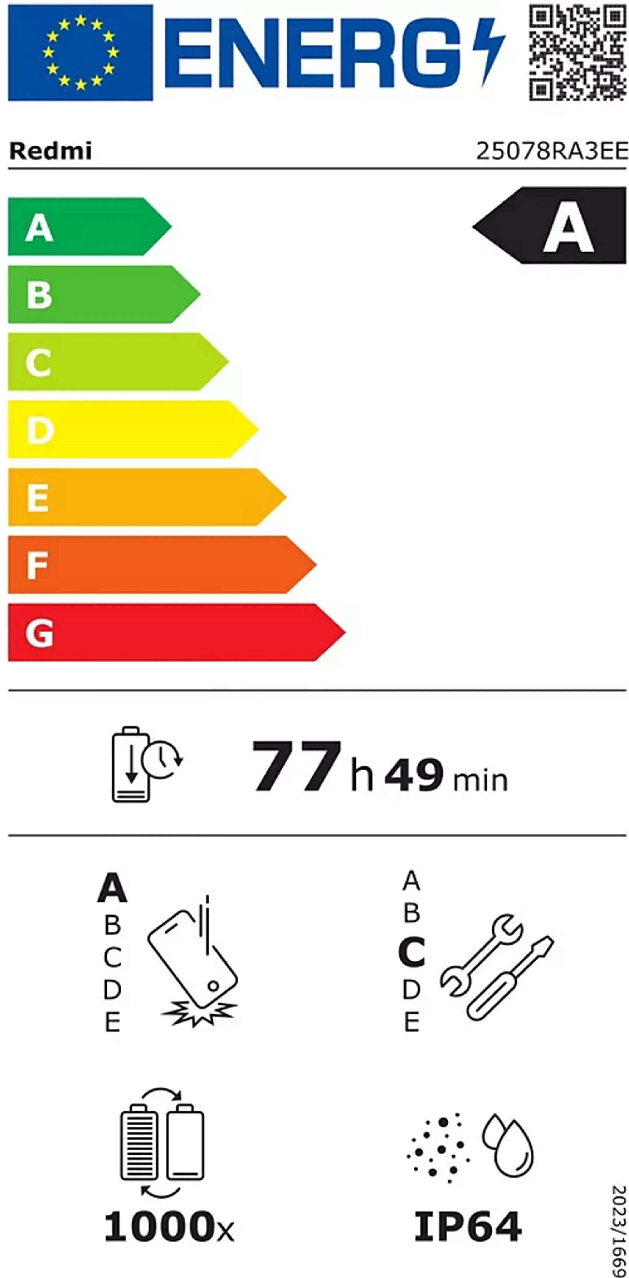 Xiaomi Smartphone Redmi 15C - 256Go - Noir image