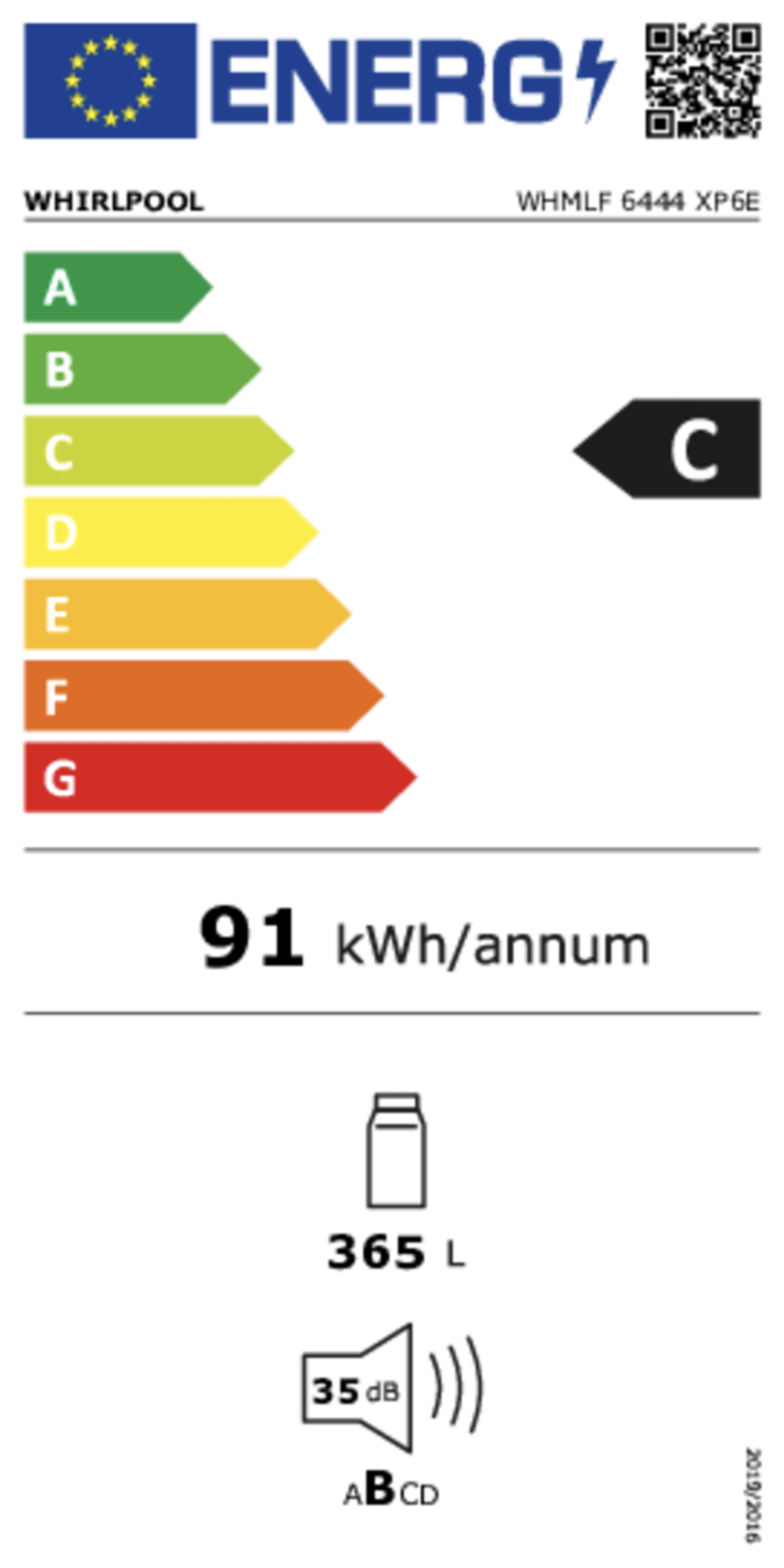 Frigo Multiflow WHMLF 6444 XP6E