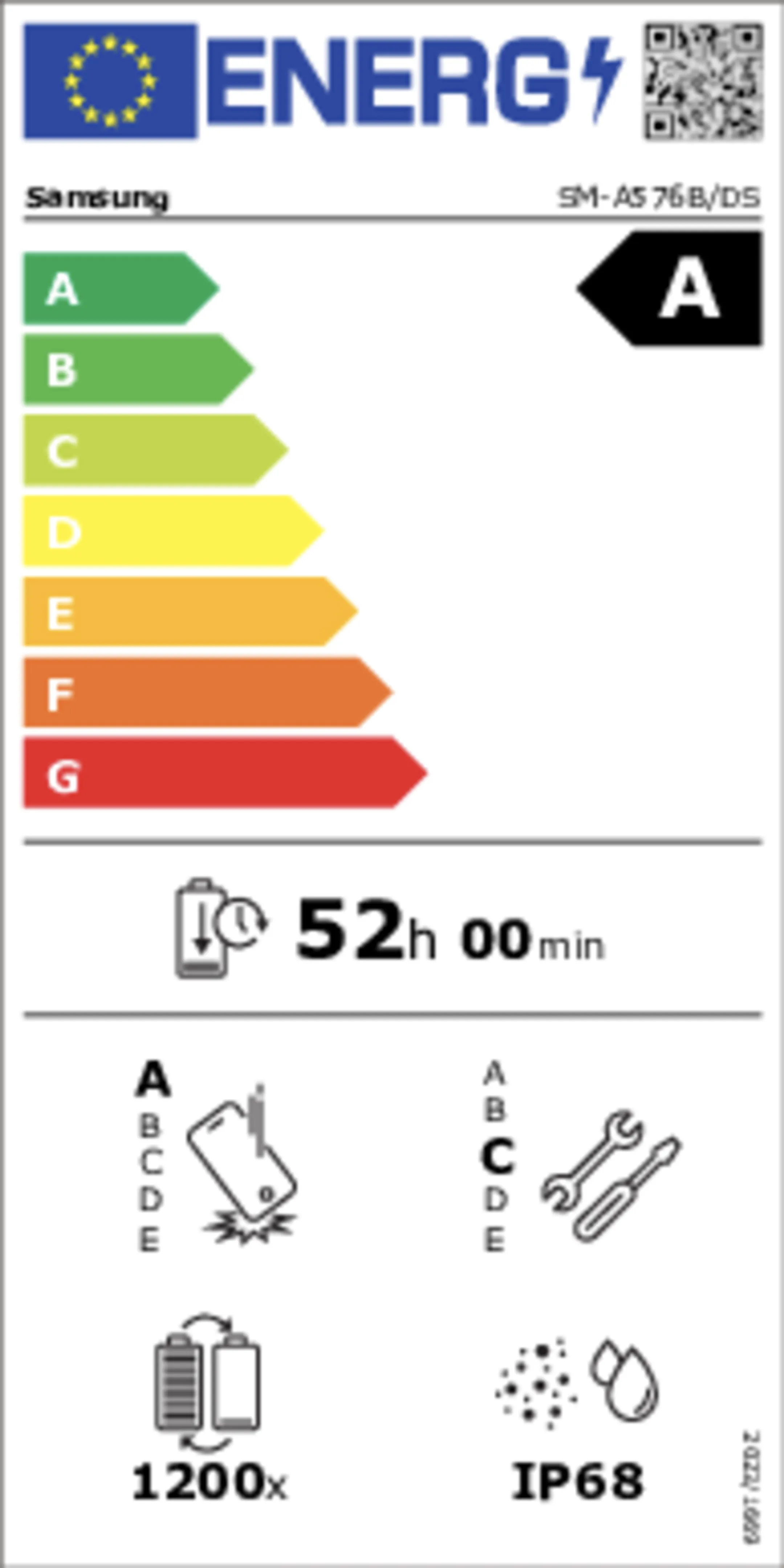 Smartphone Galaxy A57 5G 256Go Awesome Navy