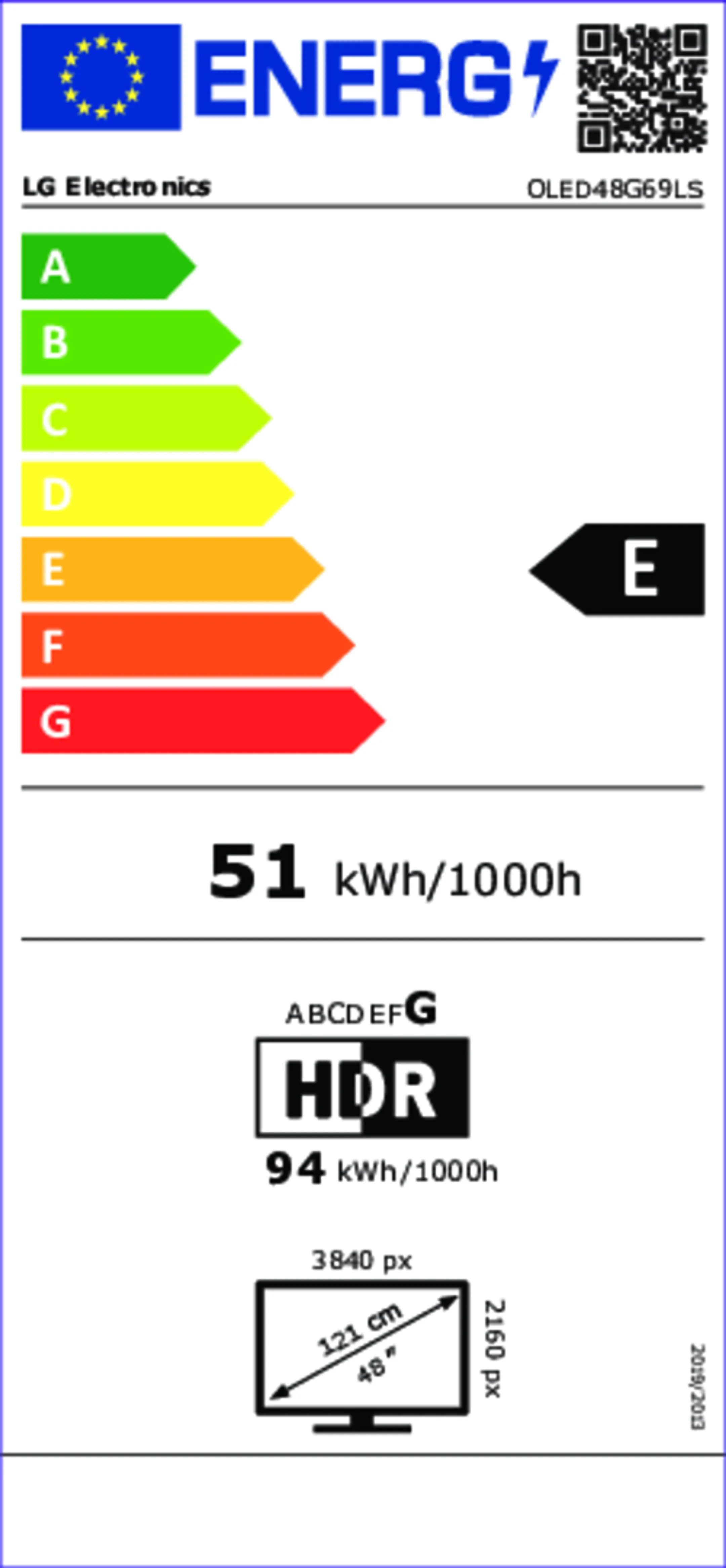 TV OLED evo AI 4K OLED48G69LS 48 inches