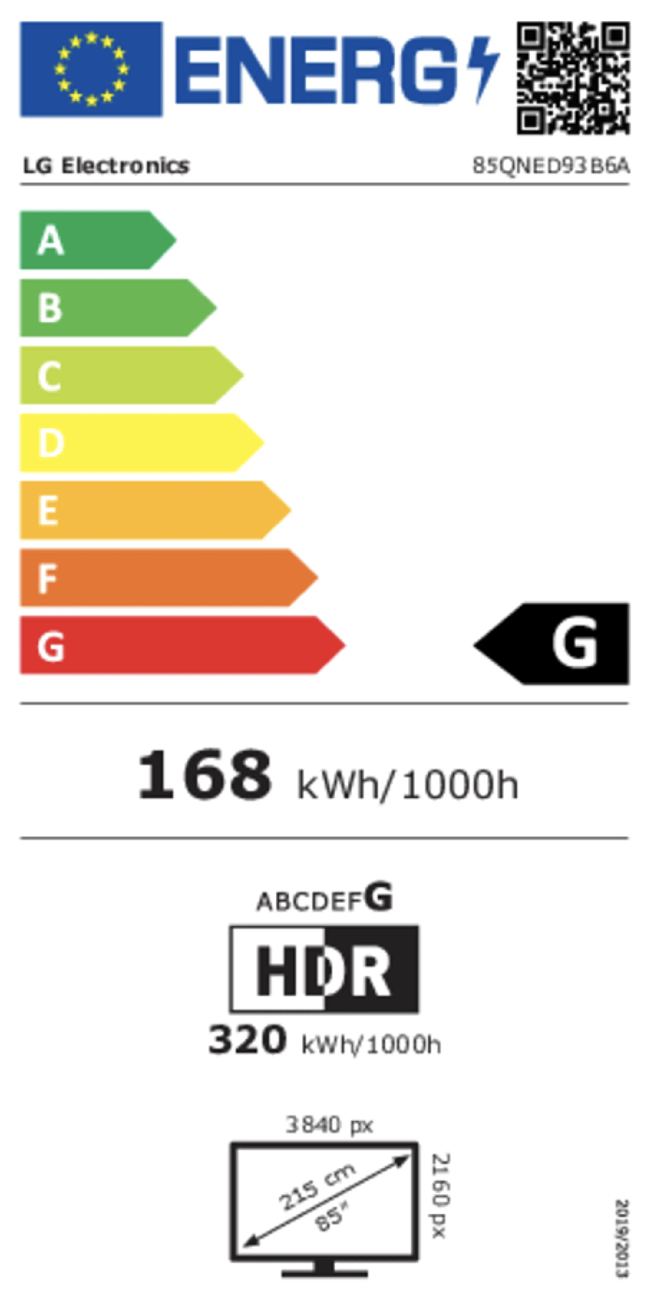 TV QNED evo AI Mini LED 4K 85QNED93B6 85 zoll