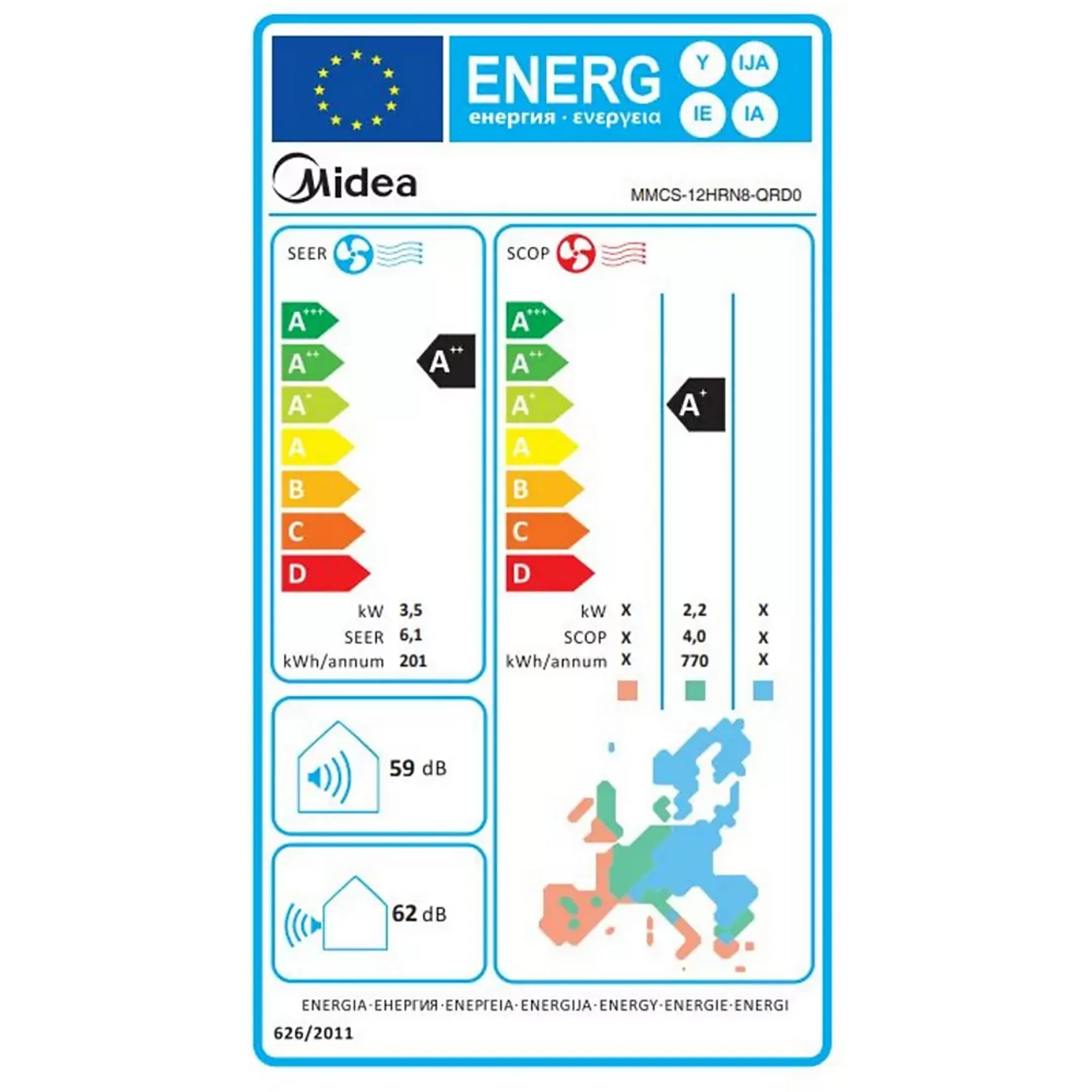 Mobile Klimaanlage Midea PortaSplit