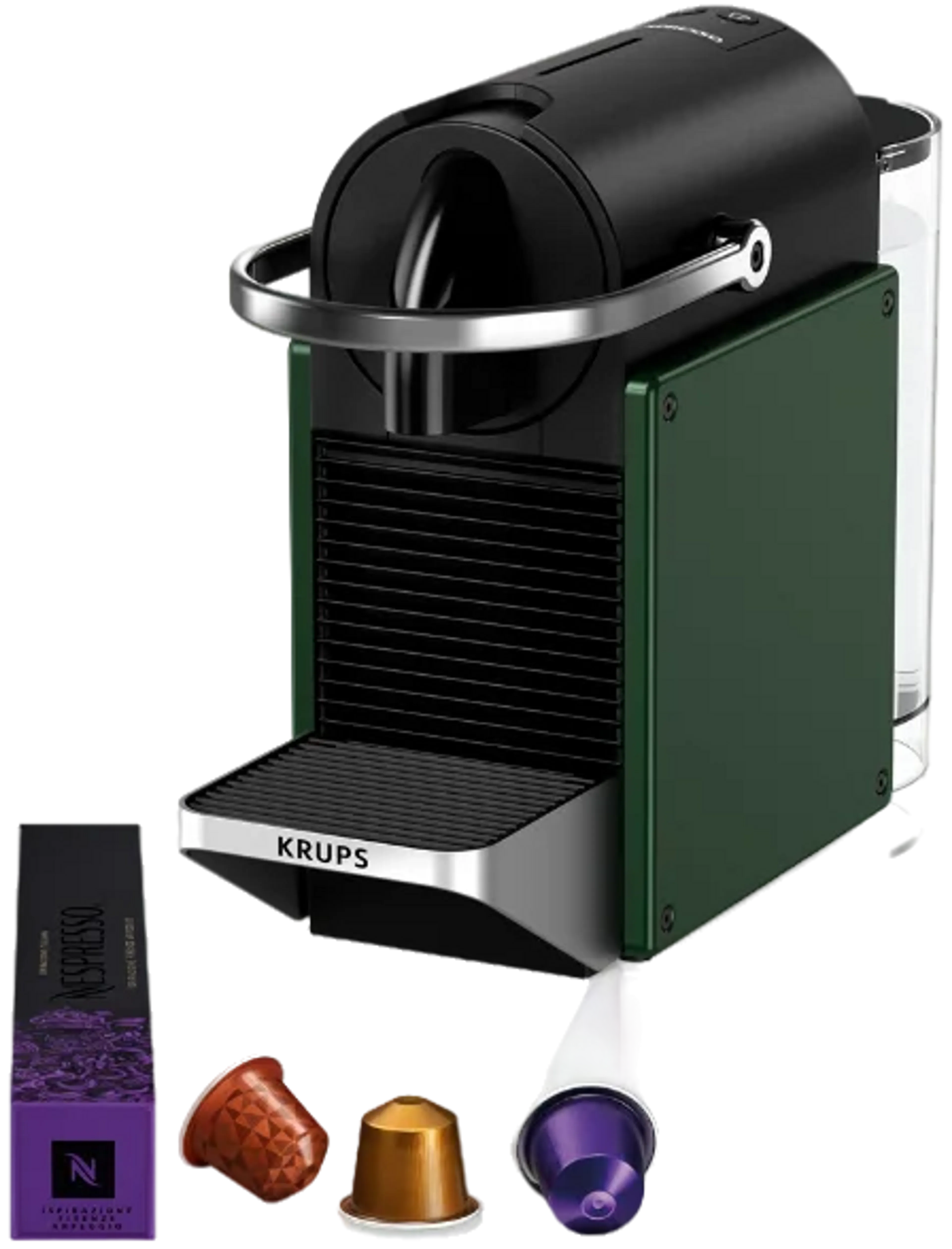 Krups Kaffeemaschine Nespresso Pixie Redesign - Dark Green image