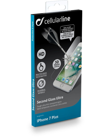 Cellular Line Cellularline 37785 Protection d'écran transparent iPhone 7 Plus 1pièce(s)