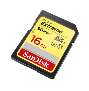 Sandisk Sandisk 16GB Extreme SDHC U3/Class 10 16Go SDHC UHS-I Classe 10 mémoire flash