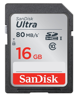 Sandisk Sandisk SDSDUNC-016G-GN6IN 16Go SDHC UHS-I Classe 10 mémoire flash