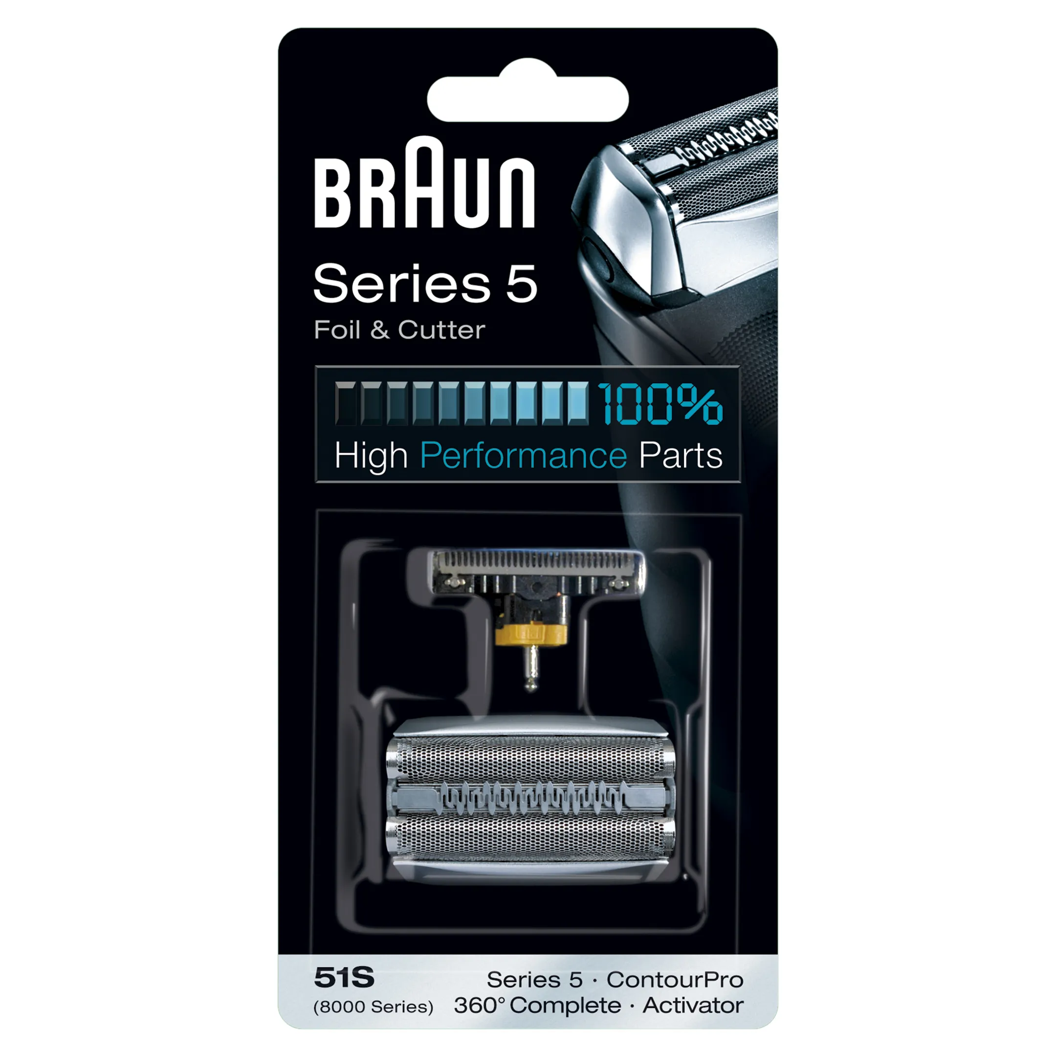 Braun Grille de rasage combi-pack 51S (silver) Series 5 image