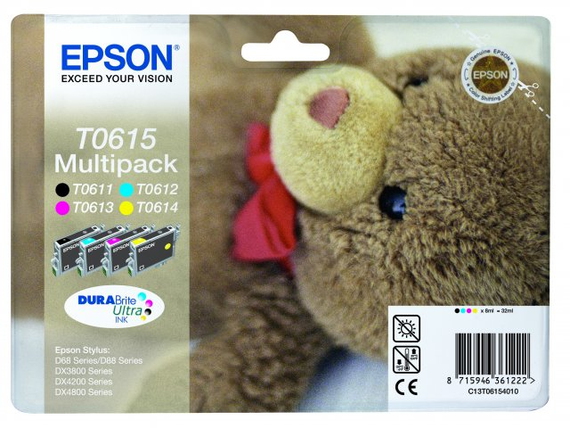 Epson T0615 Multipack - Cartouche d'encre