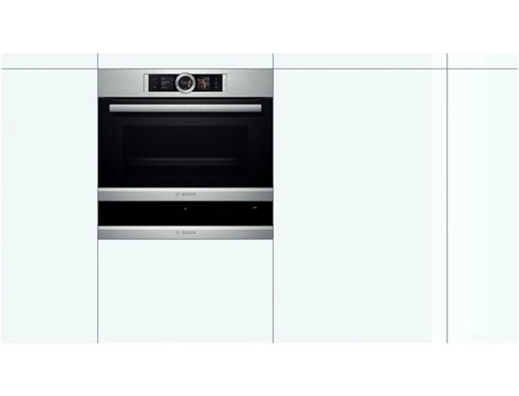 Bosch Bosch BIC630NS1 20L 810W Black,Stainless steel warming drawer image