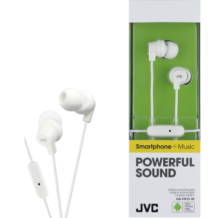 JVC HA-FR15 Écouteurs - Blanc