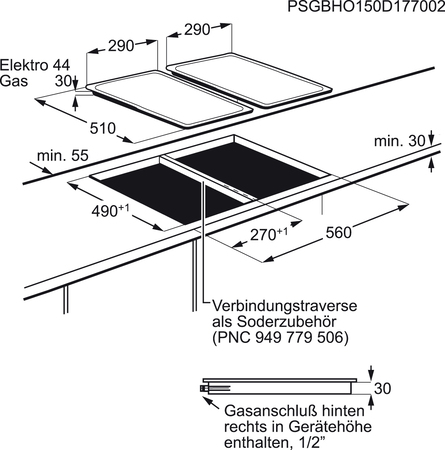 Zanussi Taque de cuisson modulaire ZES3921IBA
