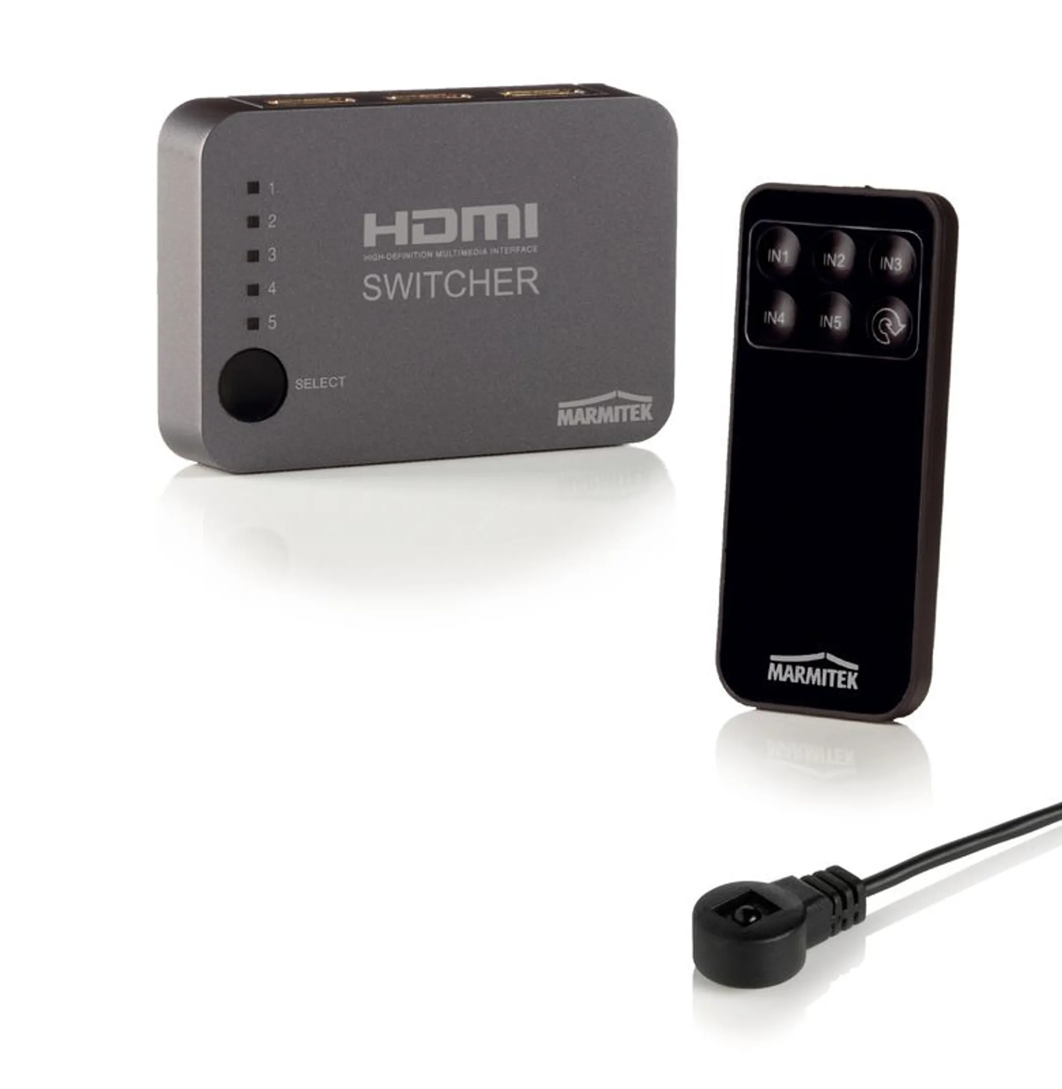 Marmitek Switch HDMI Connect 350 UHD - 5 ports image