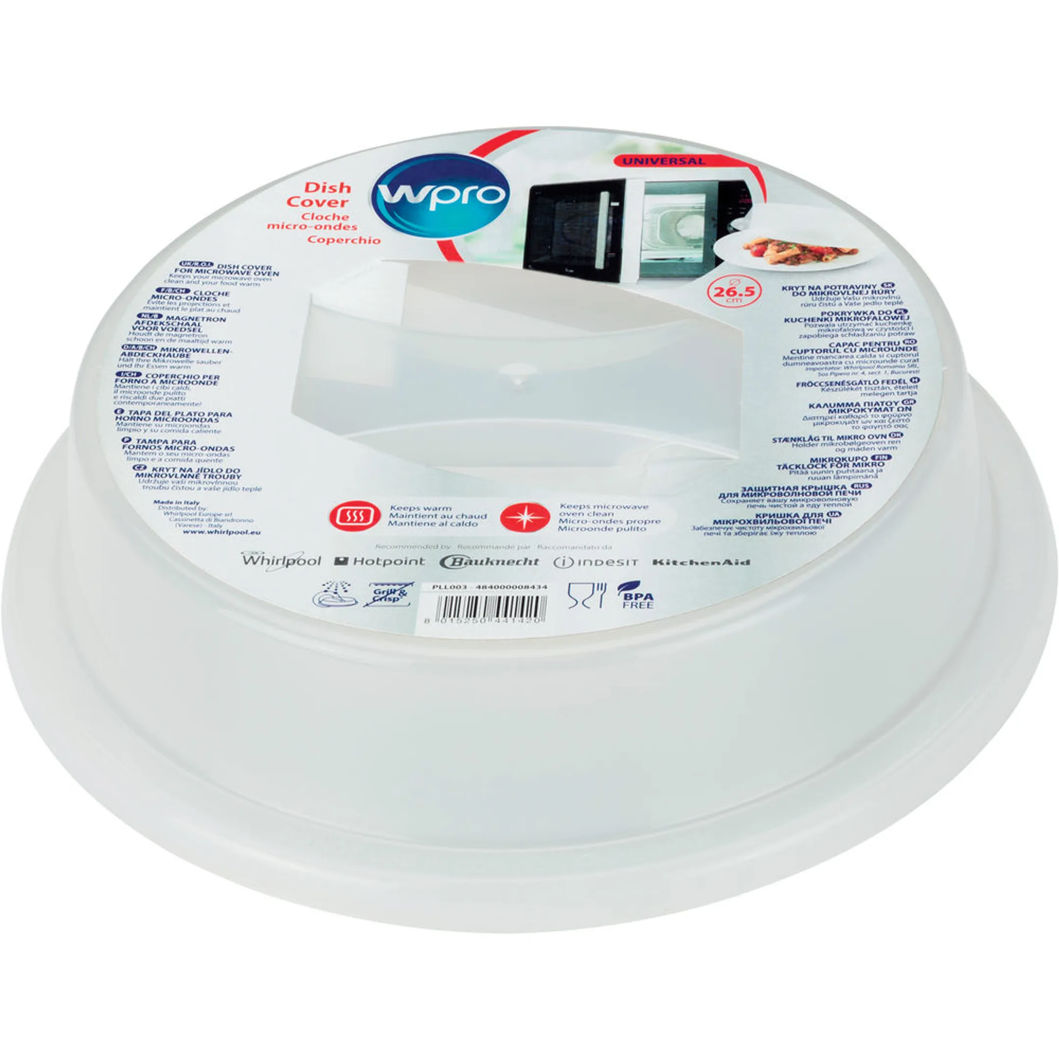 Bundle product Couvercle de réchauffage micro-ondes (Ø27 cm) PLL003