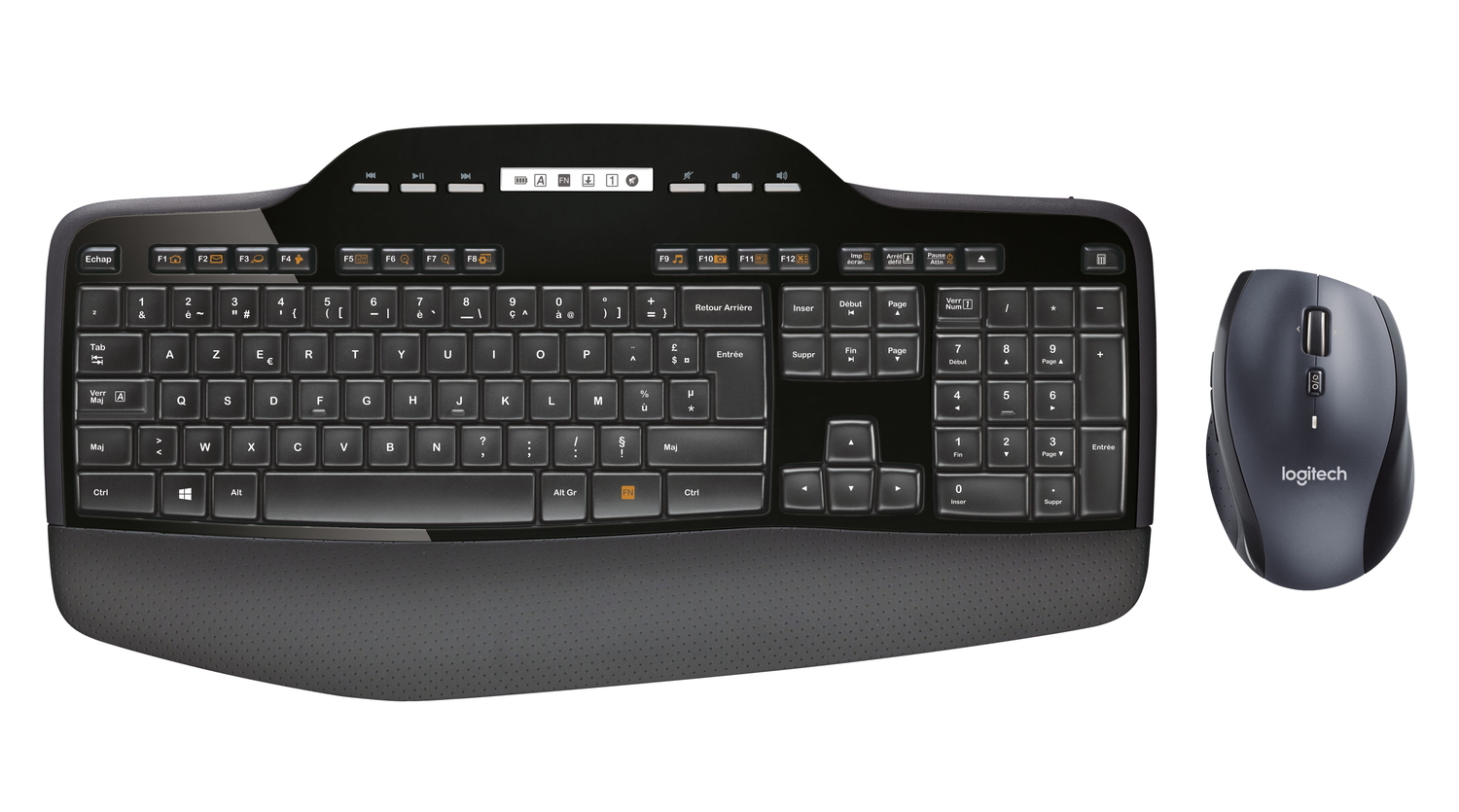 Logitech Logitech MK710 RF sans fil AZERTY Belge Noir clavier HIFI