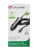 Cellular Line Adaptateur microUSB allume-cigares - Noir