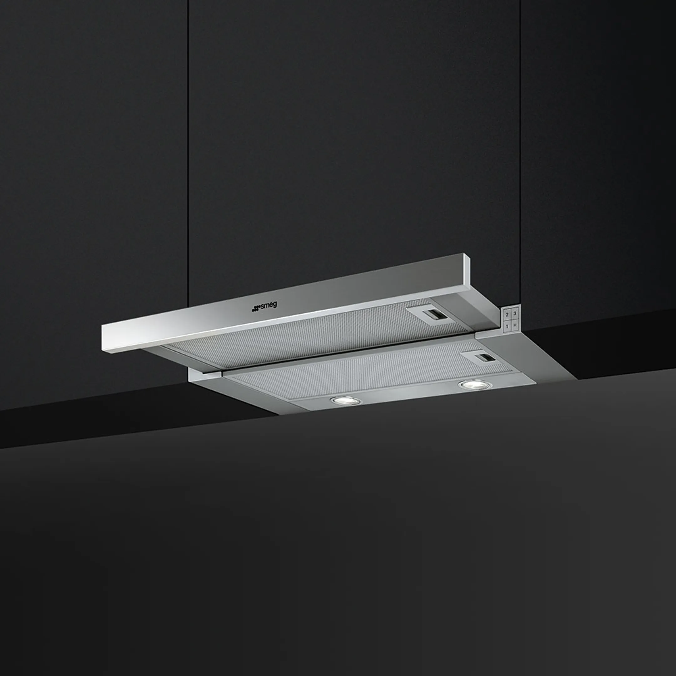 Smeg Telescopic hood KSET666XE - Grey image