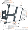 Vogels THIN 545 Support TV - Mur