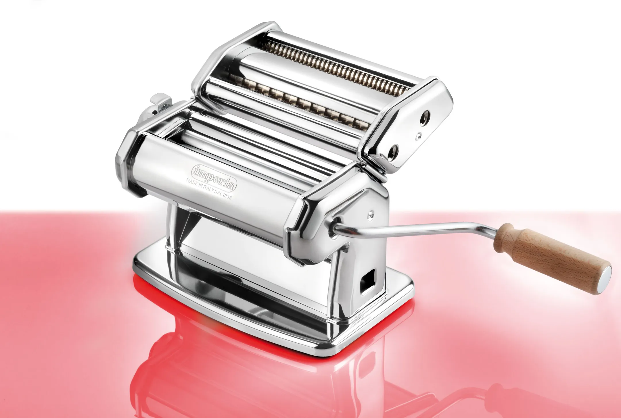 Machine à Pâtes Fraîches HOMGEN – Pour Des Tagliatelles, Lasagnes Maison En Un Tour De Main