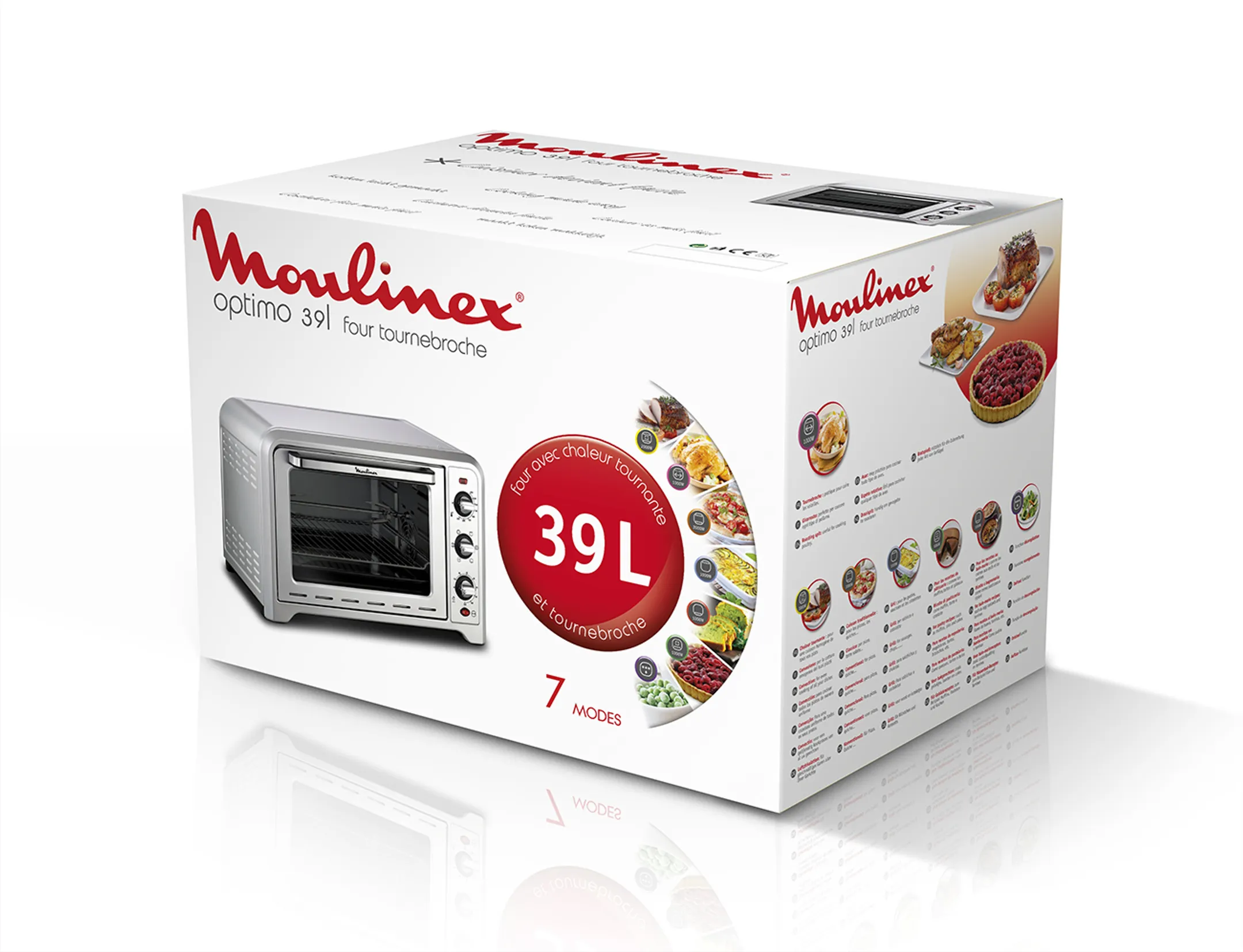 Moulinex Four électrique Optimo 39L OX485E10 image