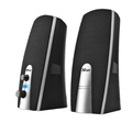 Trust MiLa 2.0 Speaker Set 5W Noir, Argent haut-parleur