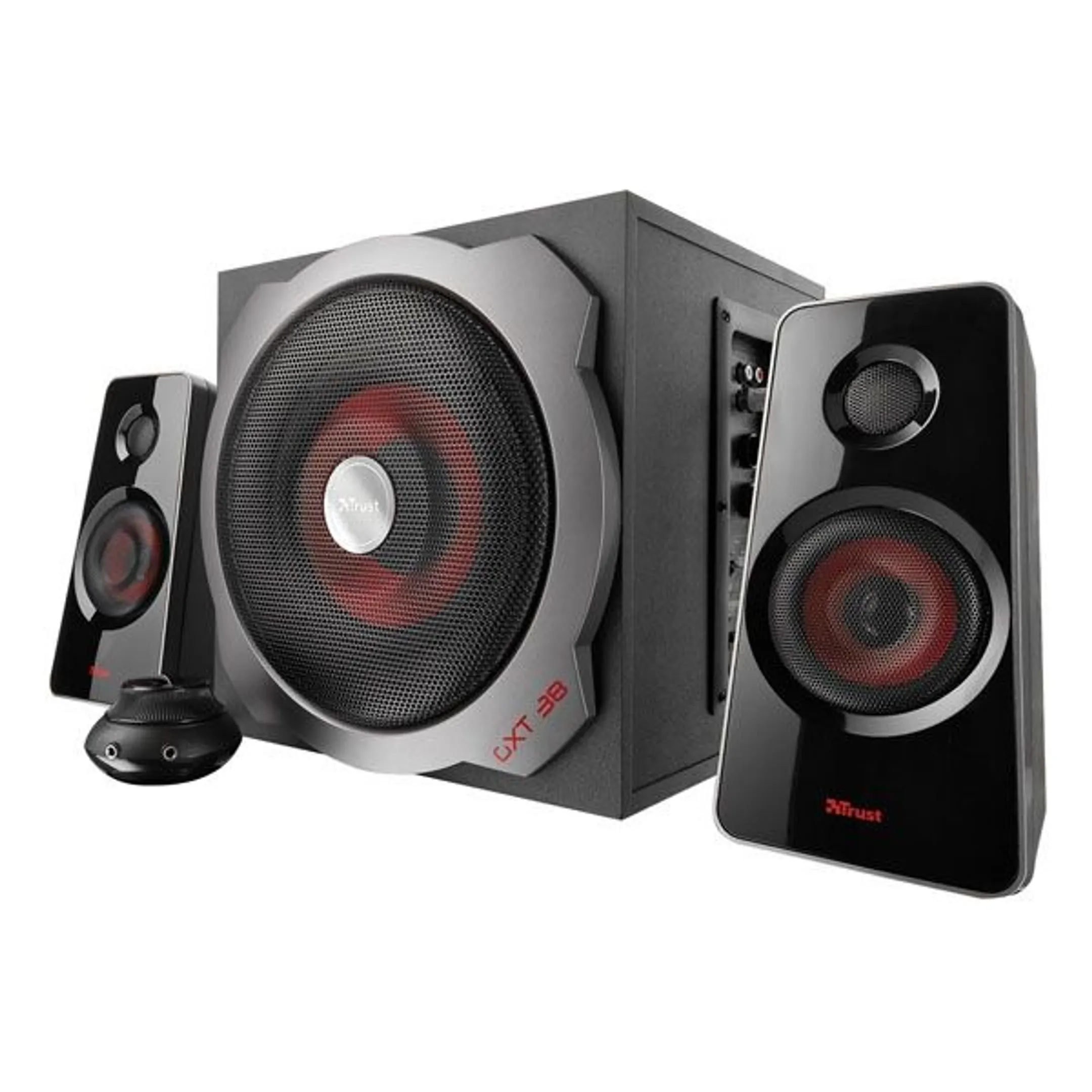Trust GXT 38 2.1 60W Black loudspeaker
