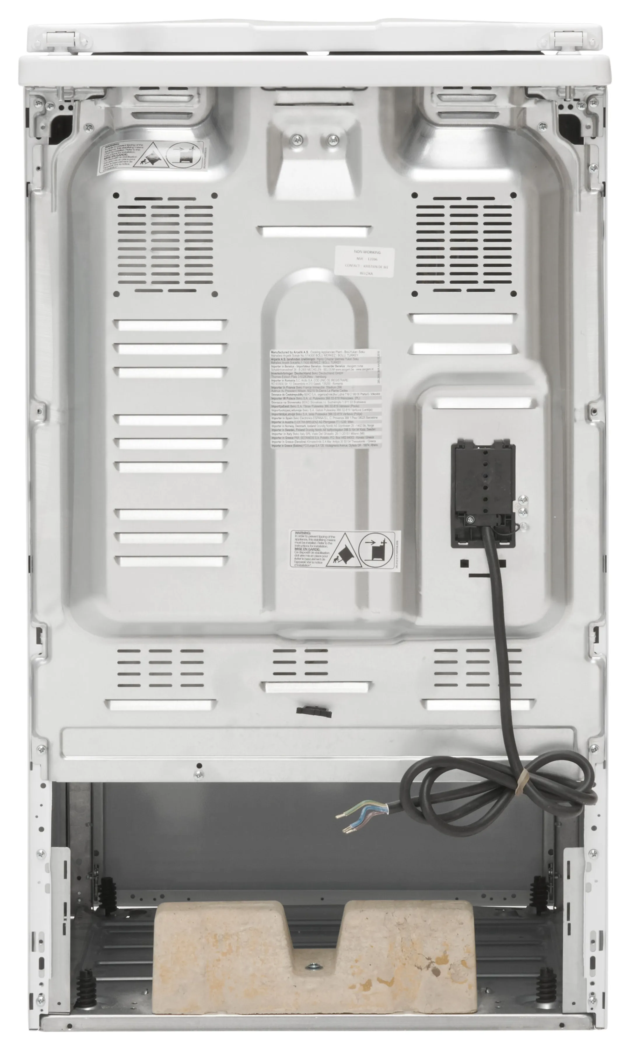 Beko Stove FSS56000GW image