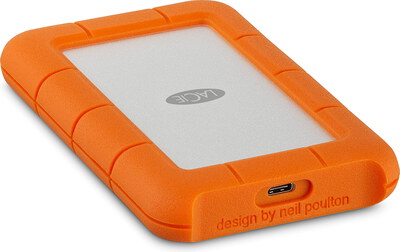 Lacie Rugged Mini 1 To Orange USB Type C
