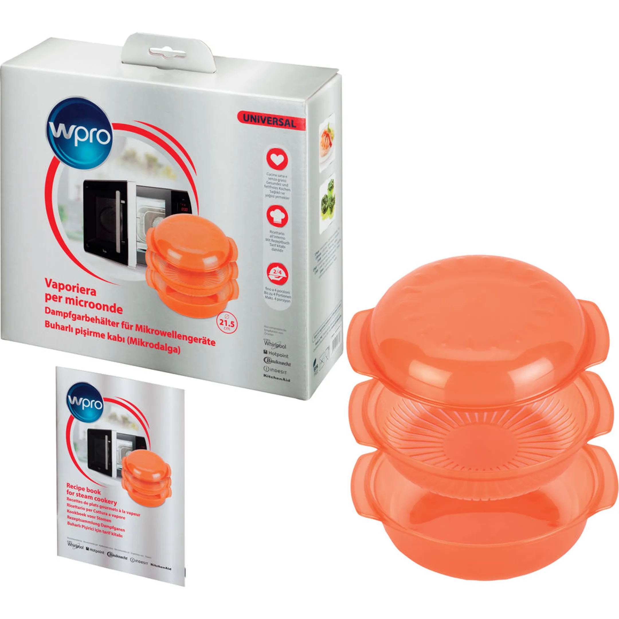 Plat vapeur pour micro-ondes 1,5L STM006