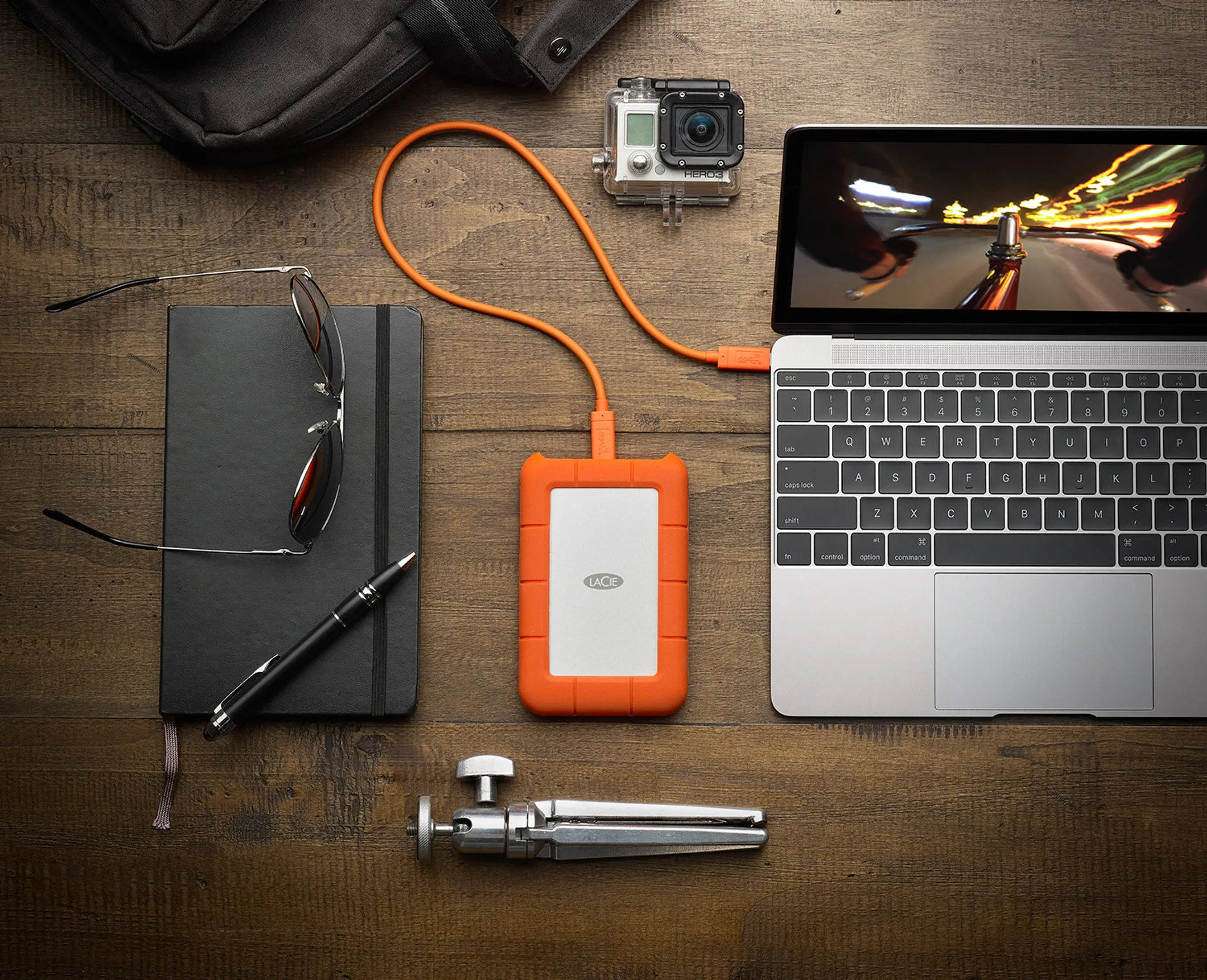 Lacie Rugged Orange - 4 To image