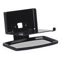 Soundxtra SoundXtra BST10DS1021 Table Acrylonitrile-Butadiène-Styrène (ABS), Acier Noir support de haut-parleurs