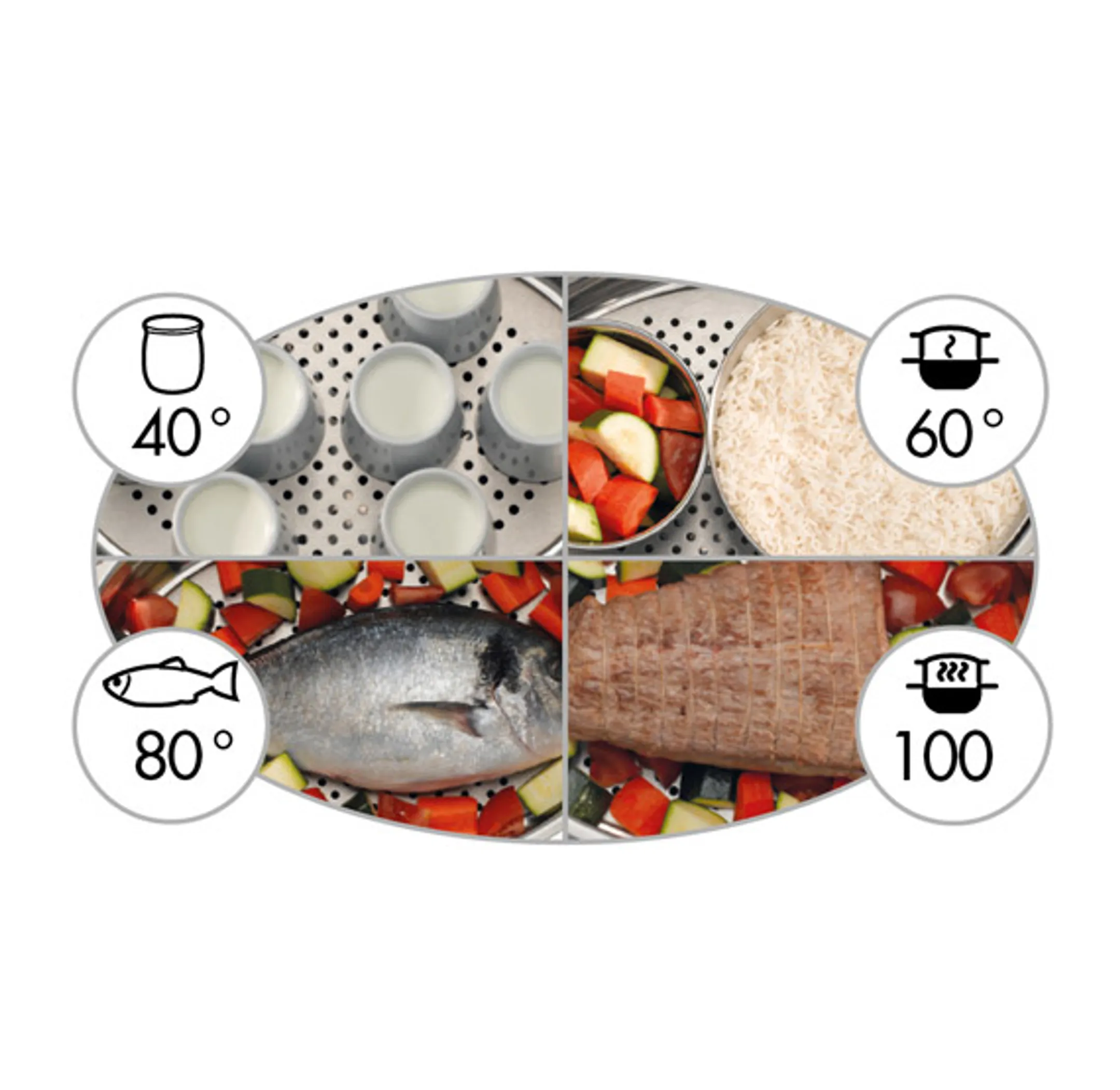 Multifunktions-Dampfgarer 11582 EB