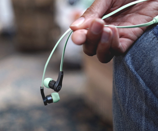 FRESH NREBEL Lace Earbuds Écouteurs - Peppermint