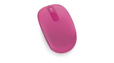 Microsoft 1850 RF sans fil Optique 1000DPI Ambidextre Rose souris