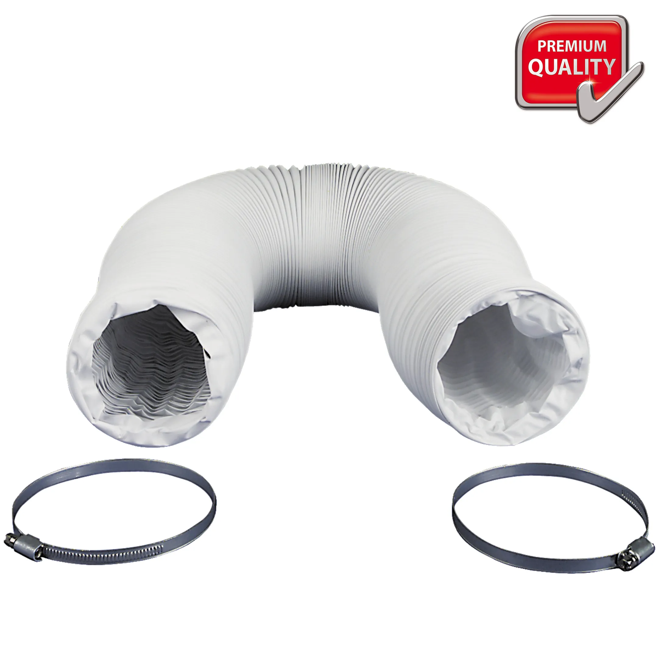 Scanpart Tuyau d'évacuation d'air set PVC 100mm - 3,0m image