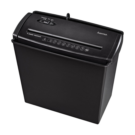 Hama Destructeur de documents Home S7 - Zwart