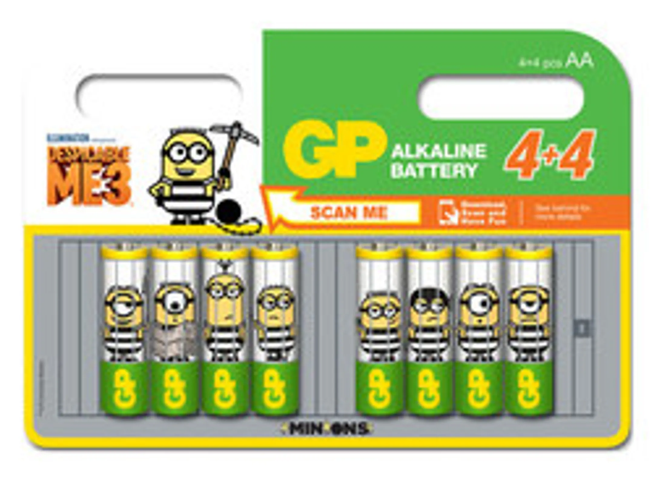 Minions AA 4+4